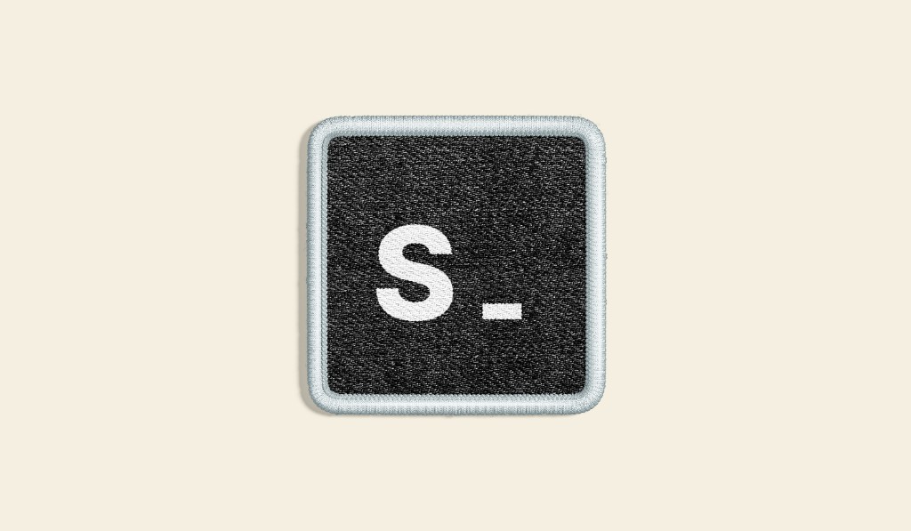 Series embroidered patch